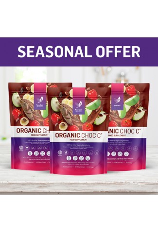 Seasonal offer - x3 Organic Choc C - Normal SRP £135.09
